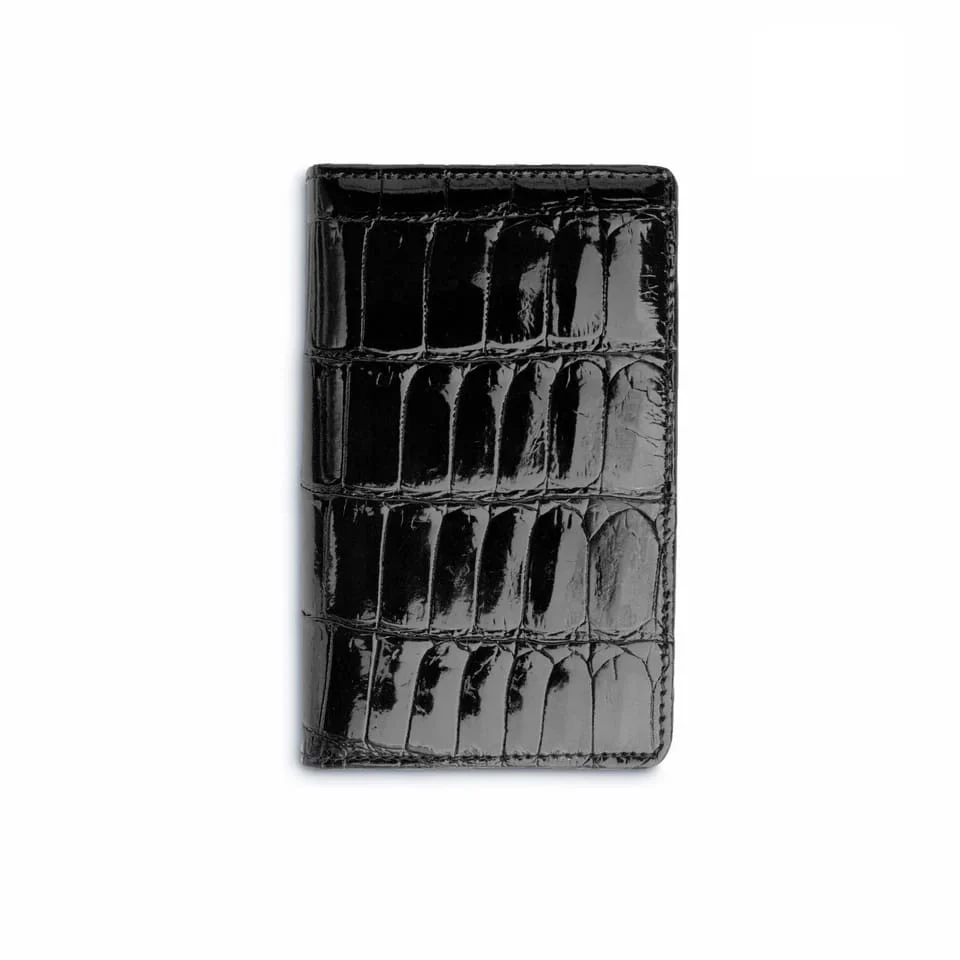 Ferrini Alligator Card Holder Black - Image 2