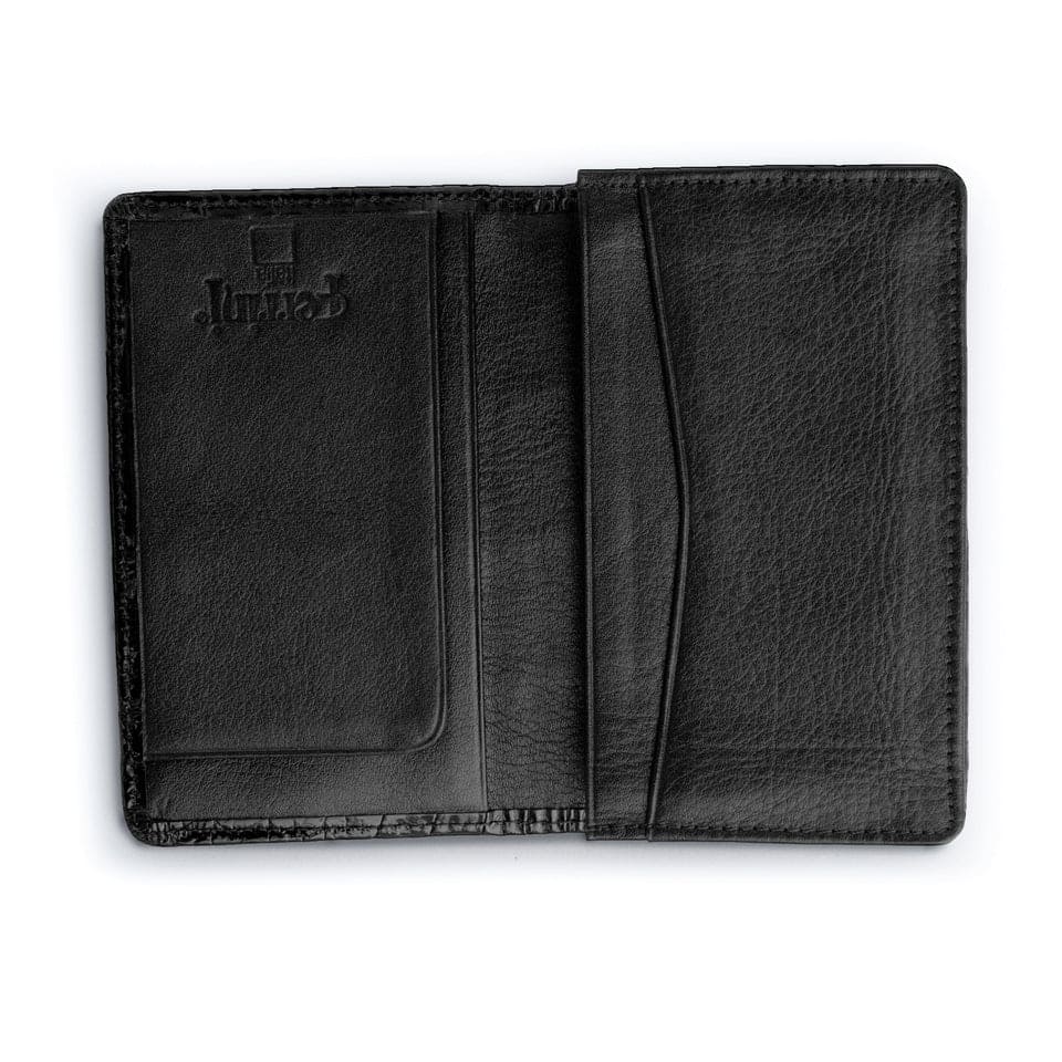 Ferrini Alligator Card Holder Black - Image 3