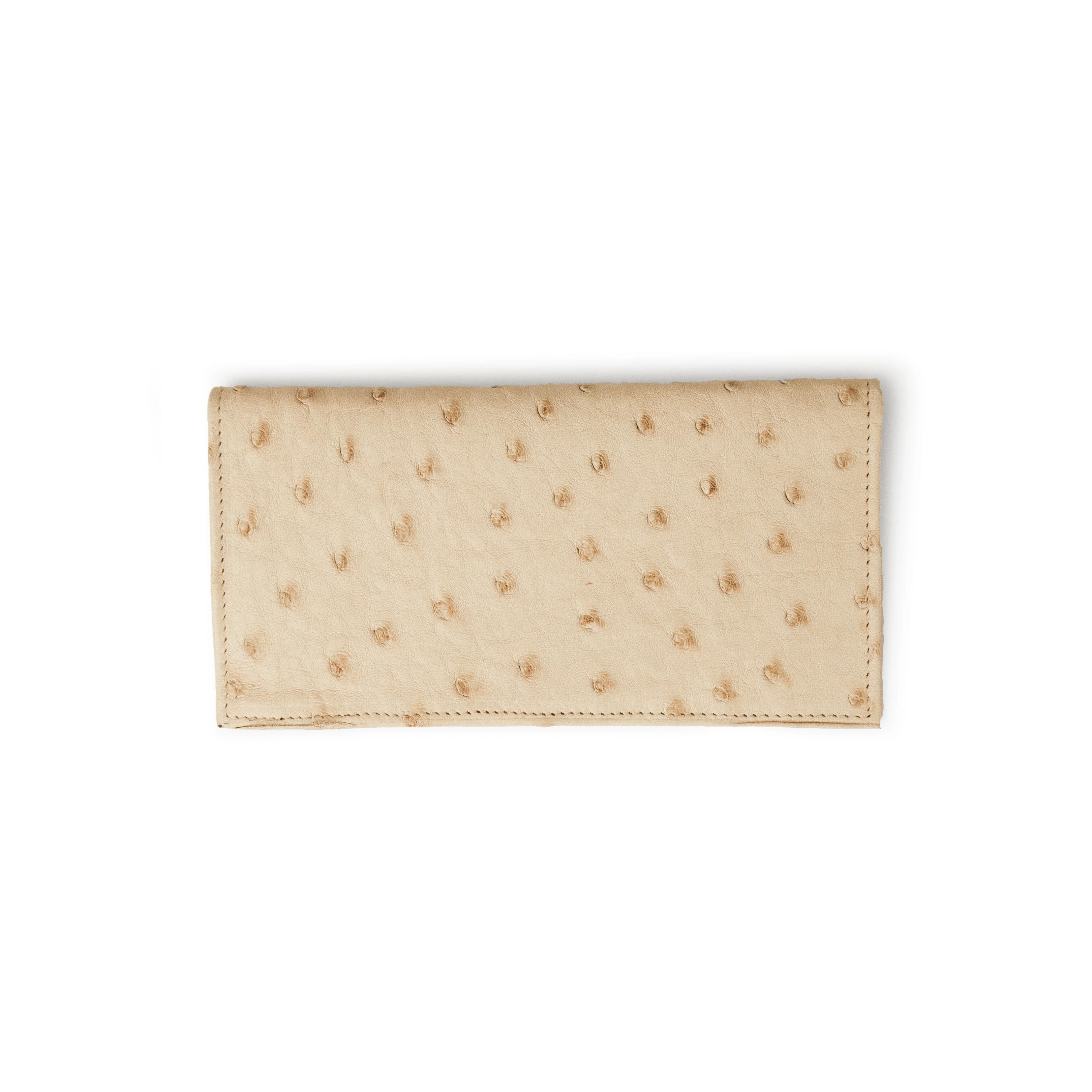 Ferrini Full Quill Ostrich Checkbook - Image 3