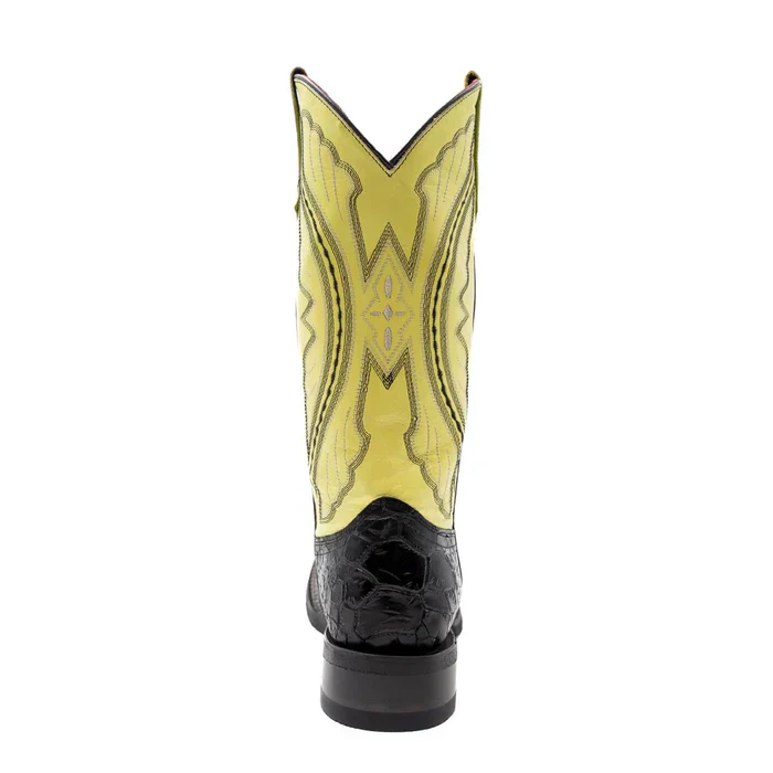Ferrini Women's Kai Square Toe Boots Turtle Print - Black 9259304 - Image 3