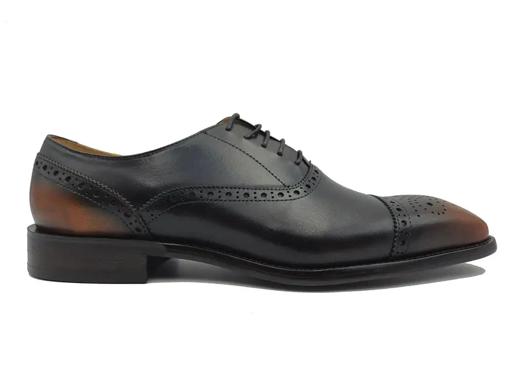 Five Eyelets Cap Toe Calfskin Oxford - Image 4
