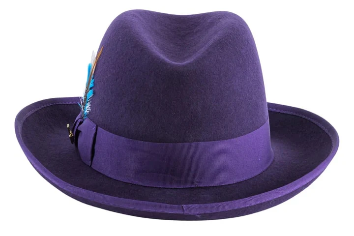 Godfather Hat in 10 Colors 100% Australian Wool Fabric - Image 13