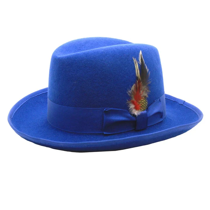 Godfather Hat in 10 Colors 100% Australian Wool Fabric - Image 15
