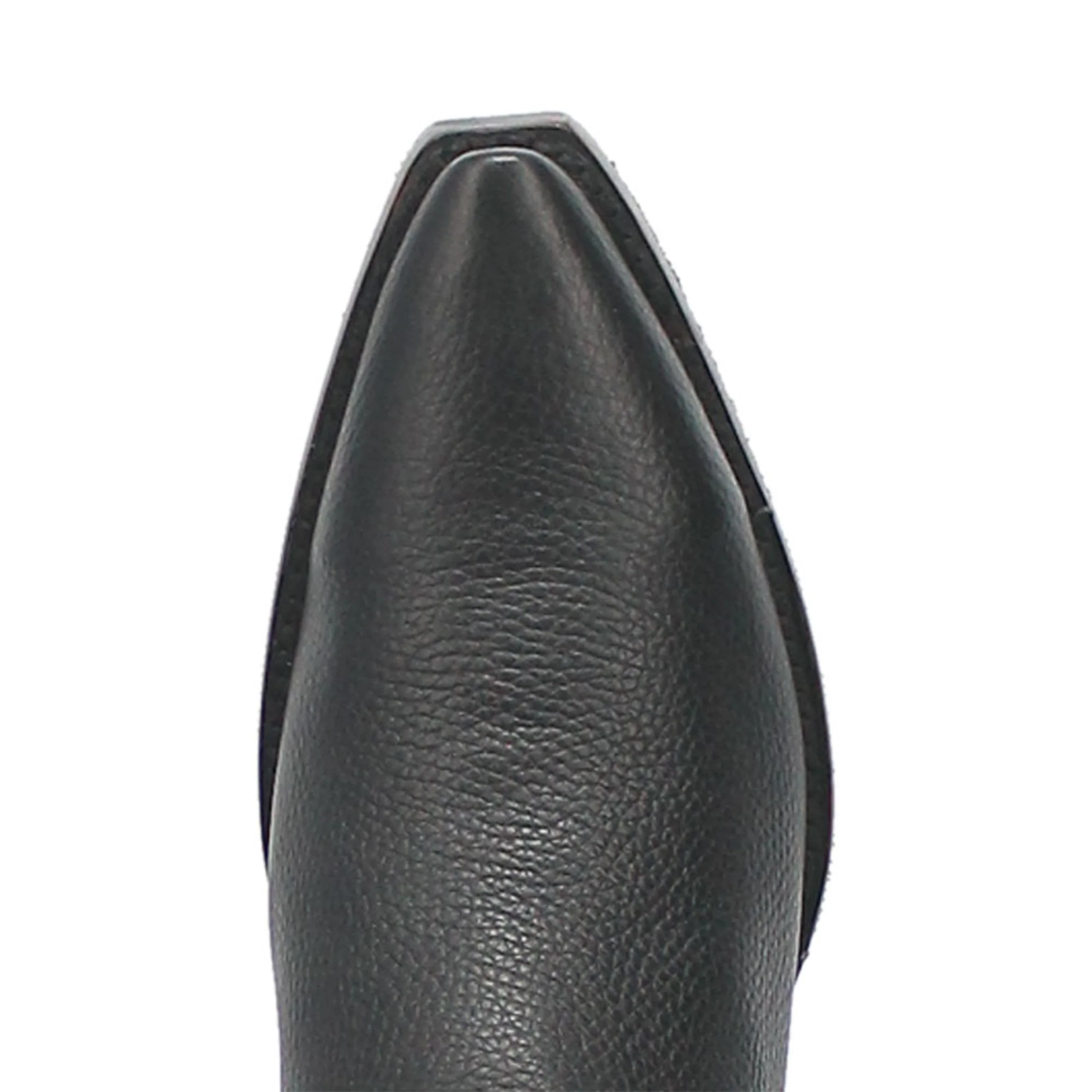 Dingo Gold Rush Black Leather Snip Toe Western Boots - Image 6