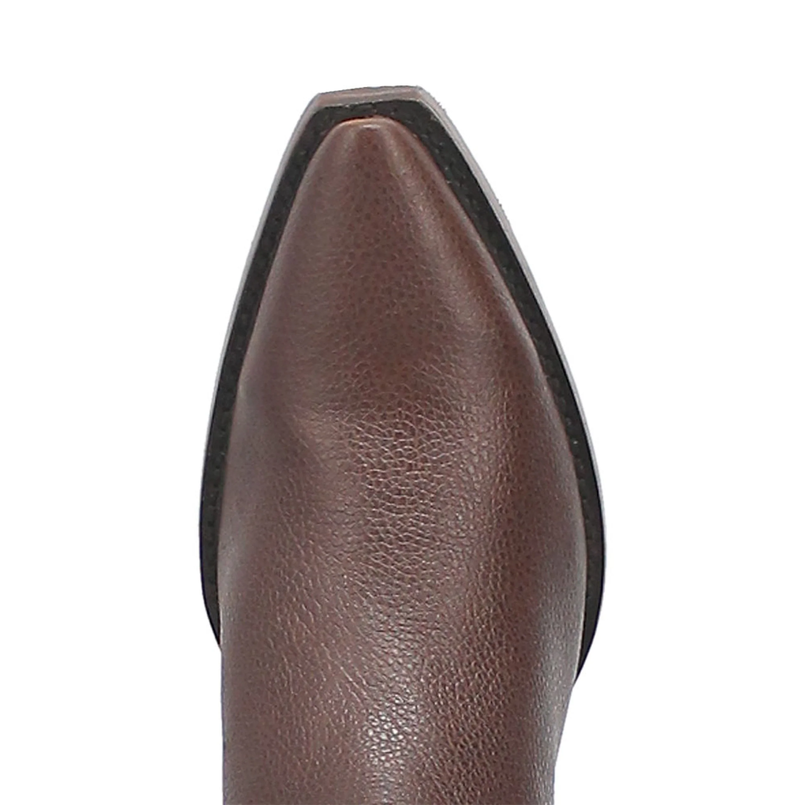 Dingo Gold Rush Brown Leather Snip Toe Western Boots - Image 4