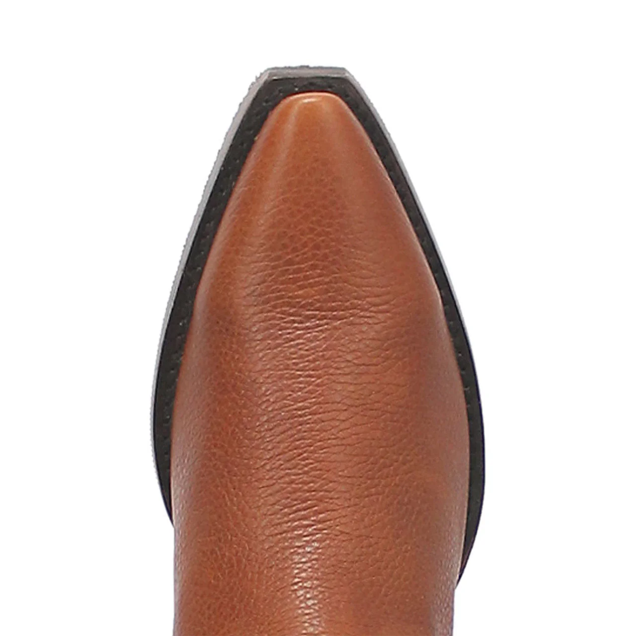Dingo Gold Rush Tan Leather Snip Toe Western Boots - Image 4