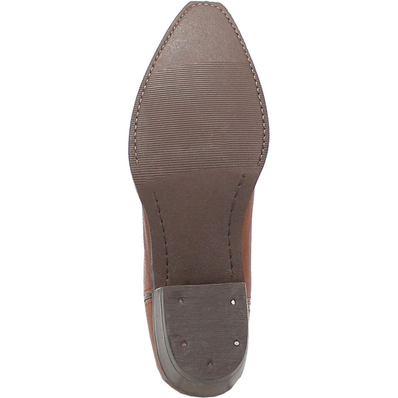 Dingo Gold Rush Tan Leather Snip Toe Western Boots - Image 5