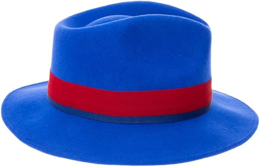 Grayson Fedora Crushable 100% Australian Wool Traveler Two Tone Blue Hat - Image 2