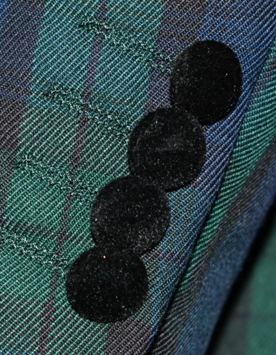 Holiday Jacket - Christmas Green Dinner Jacket - Part Blazer - Image 3