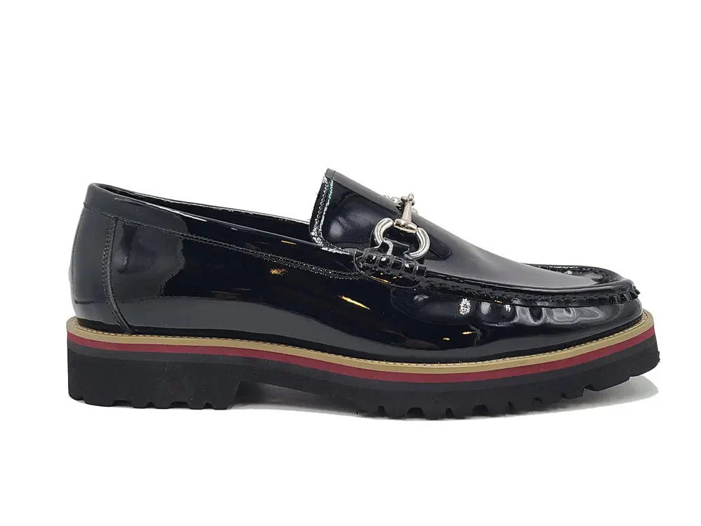 Horse Bit Loafer in Lug Sole - Image 11