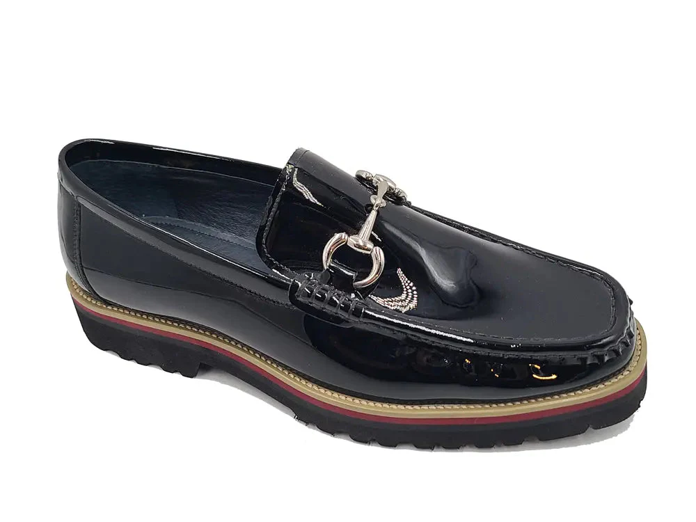 Horse Bit Loafer in Lug Sole - Image 13