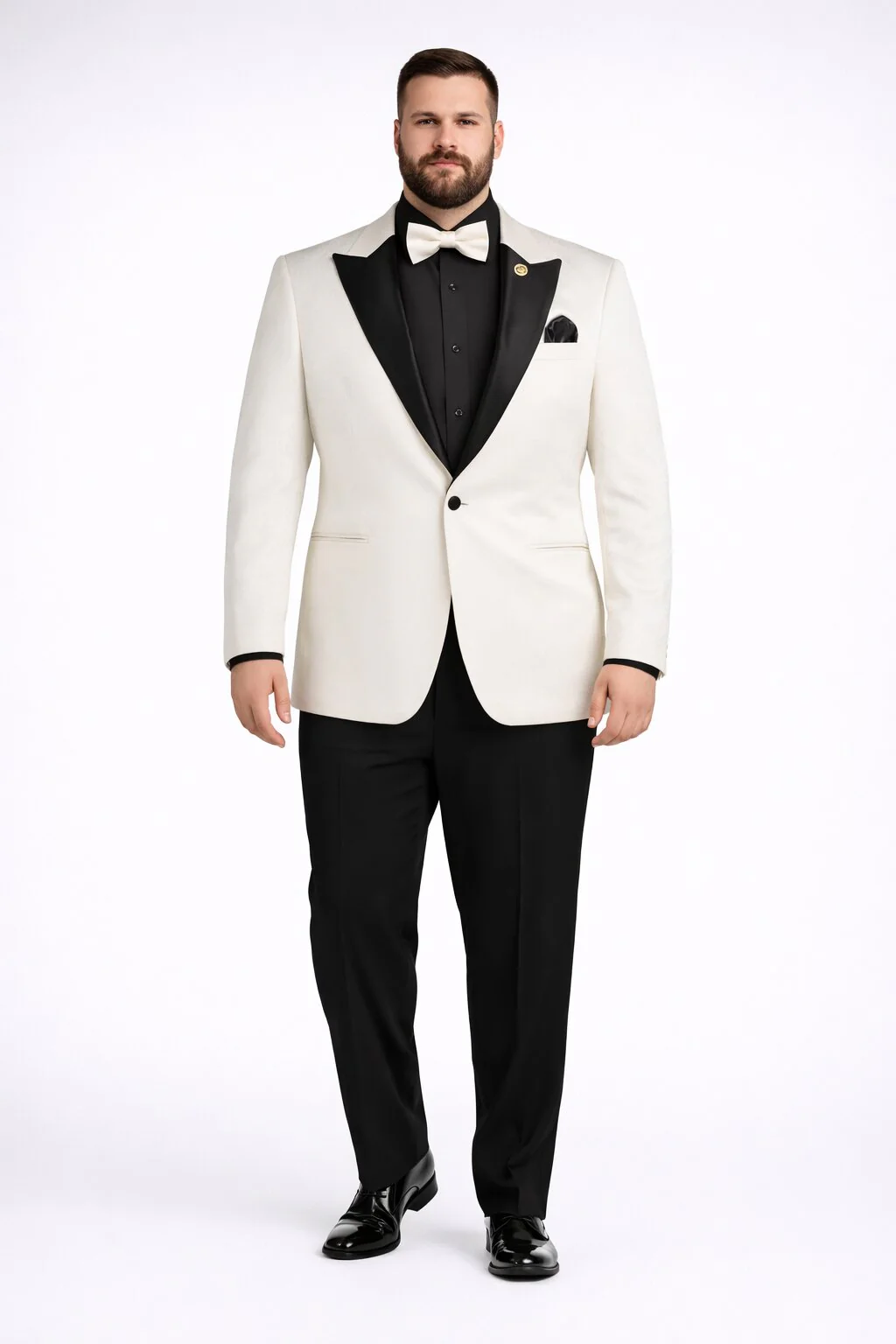 Ivory Formal Suit for Men – Stylish Church and Celebration Outfit - Image 6
