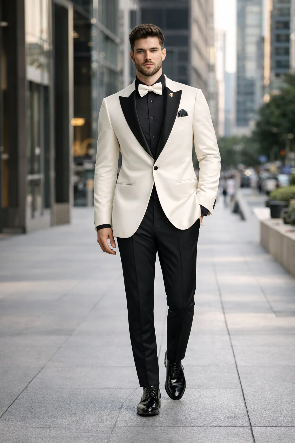 Ivory Formal Suit for Men – Stylish Church and Celebration Outfit - Image 7
