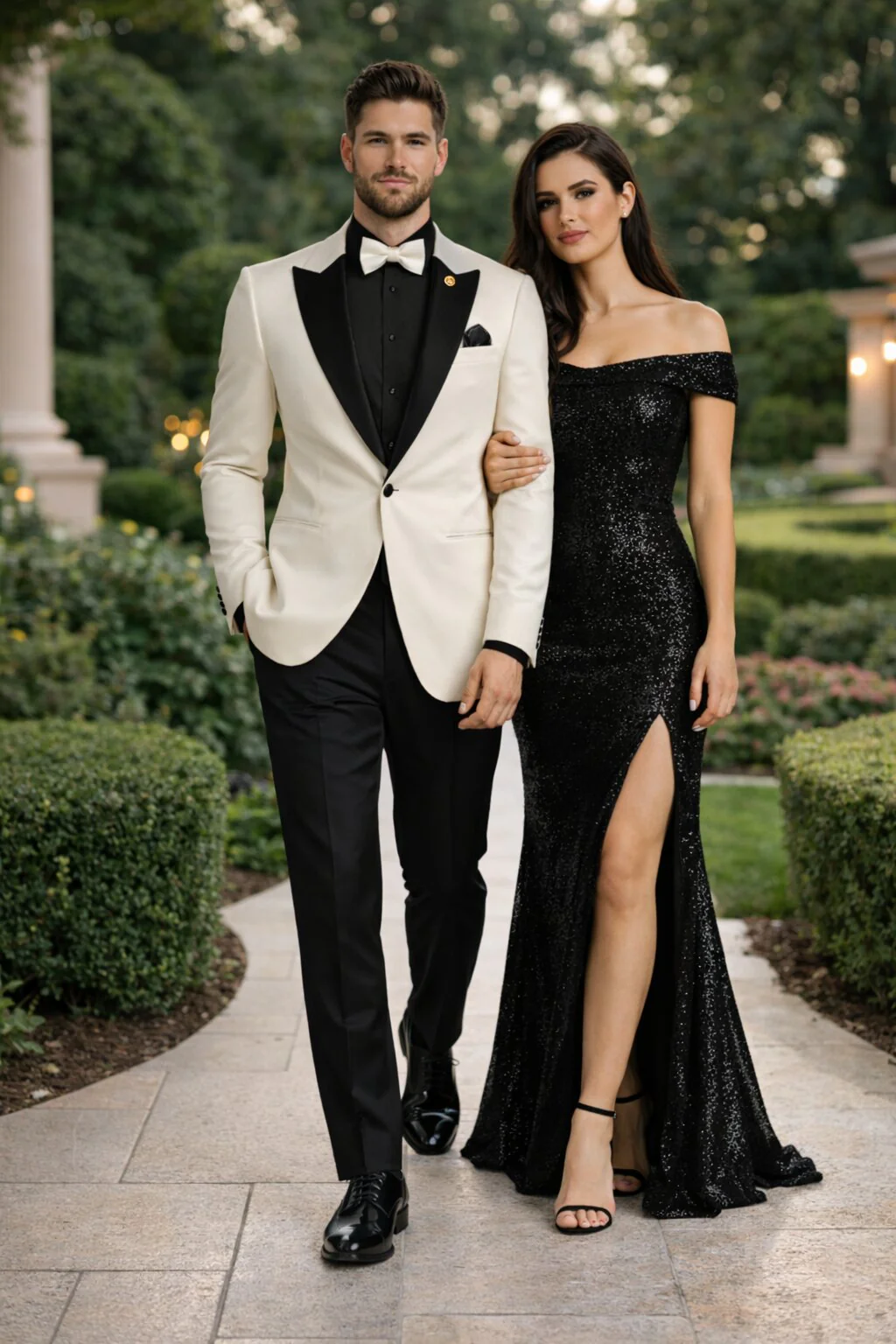Ivory Formal Suit for Men – Stylish Church and Celebration Outfit - Image 8