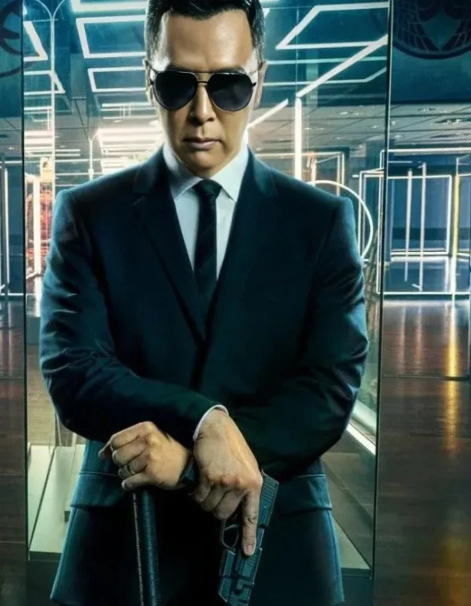 John Wick Chapter 4 Donnie Yen Black Suit - Image 2
