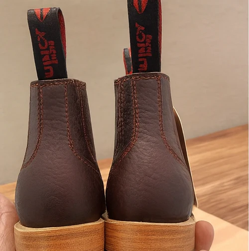 Kids Cowboy Boots Square Toe - Image 3