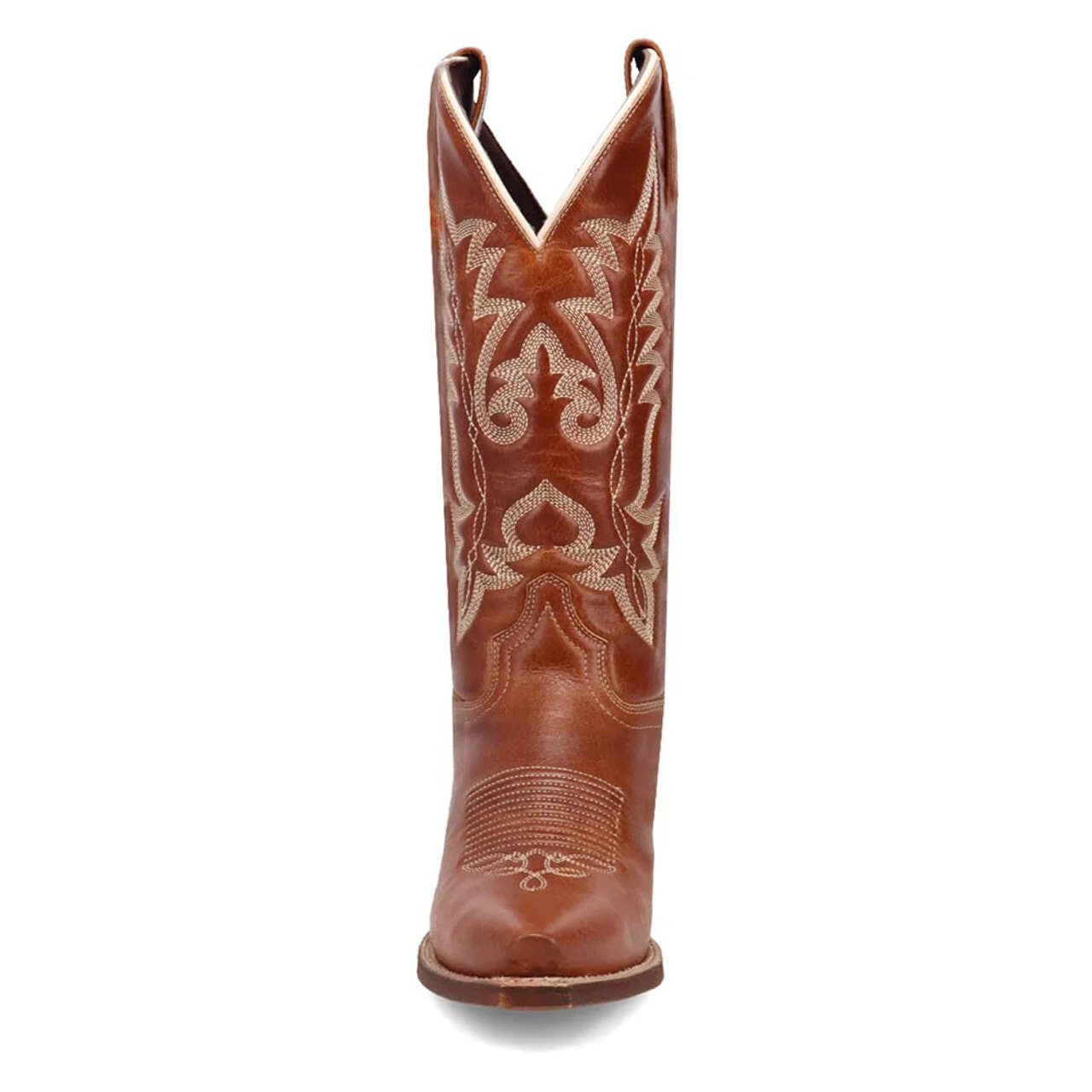 Laredo Carly Honey Snip Toe Leather Women Boots - Image 3