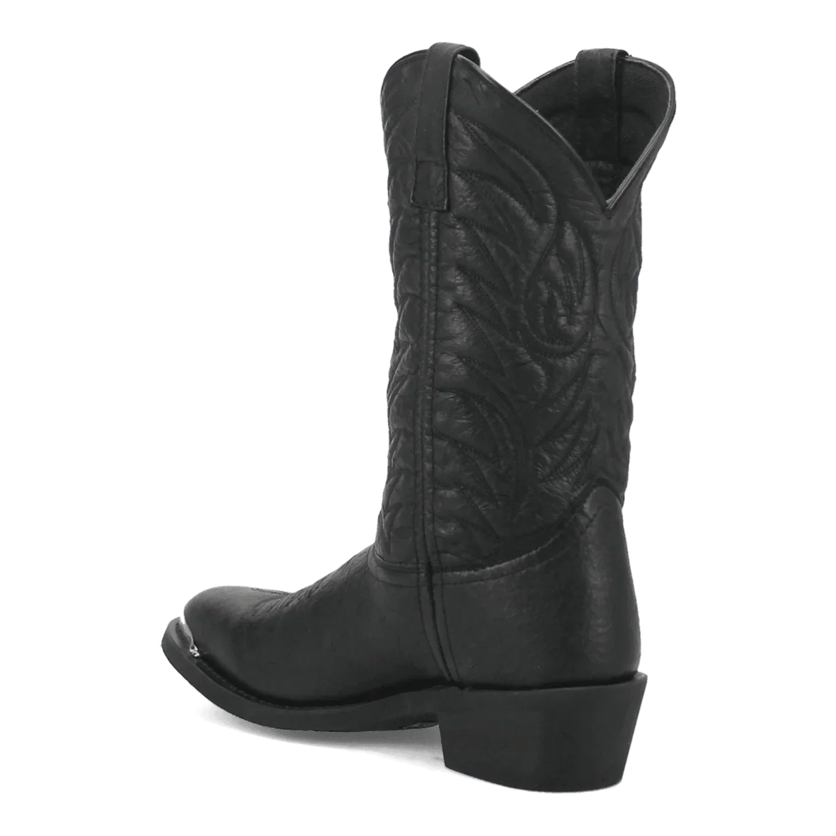 Laredo East Bound Black Pig Skin Leather Boots - Image 7