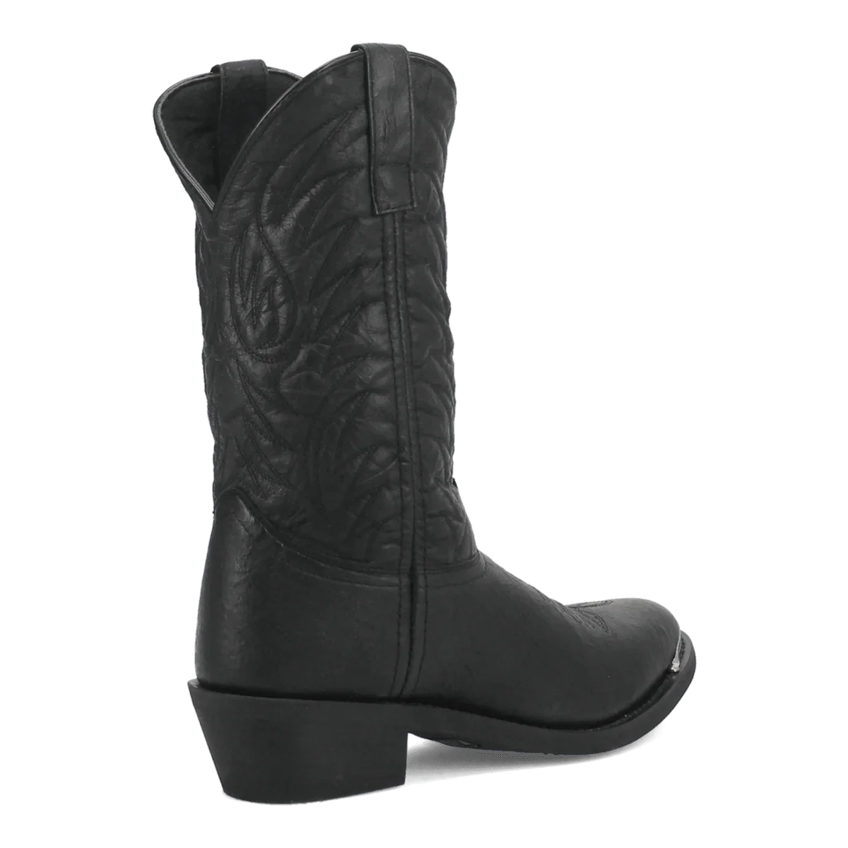 Laredo East Bound Black Pig Skin Leather Boots - Image 8