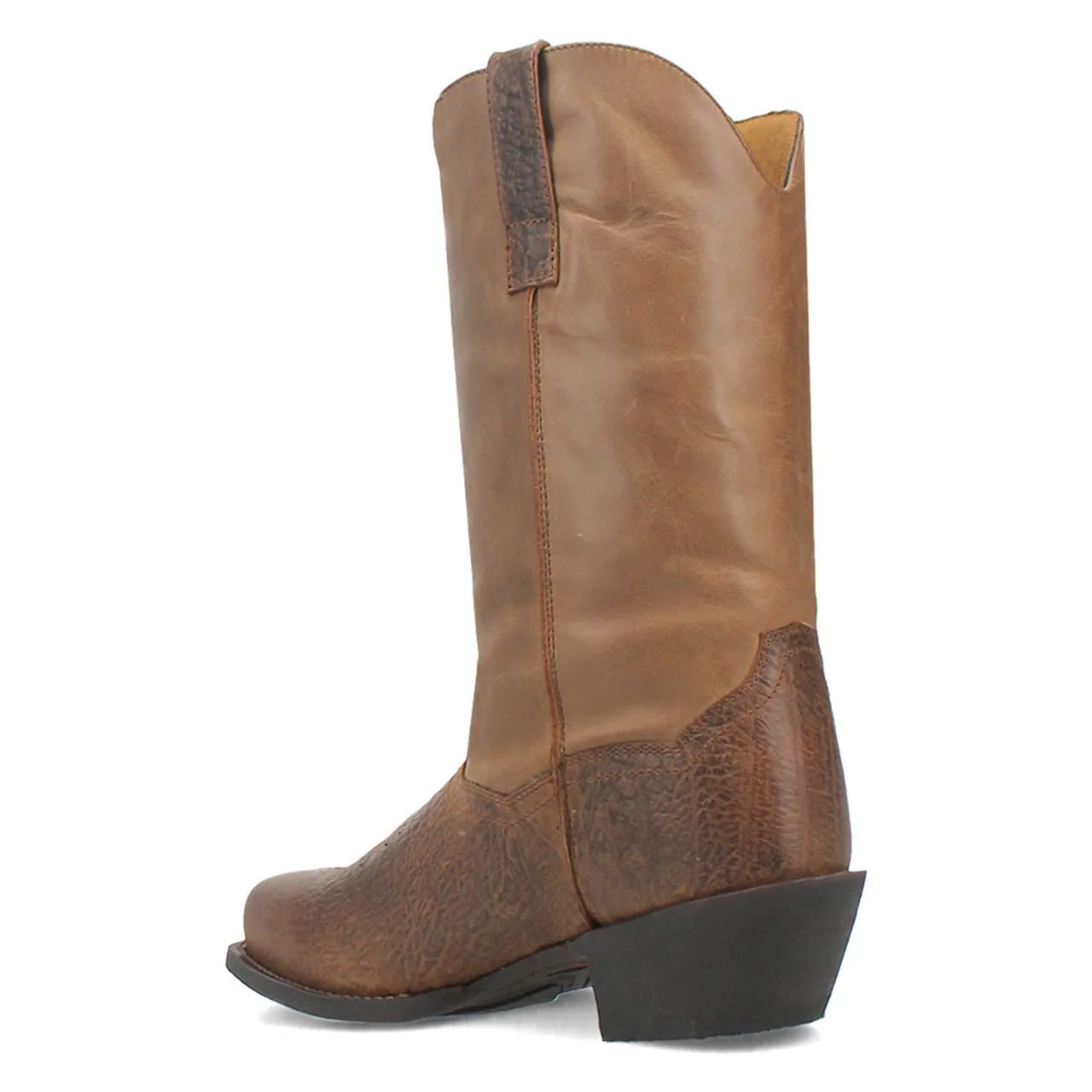 Laredo Gilly 12" Shaft Taupe Cowboy Square Toe Leather Boot - Image 3