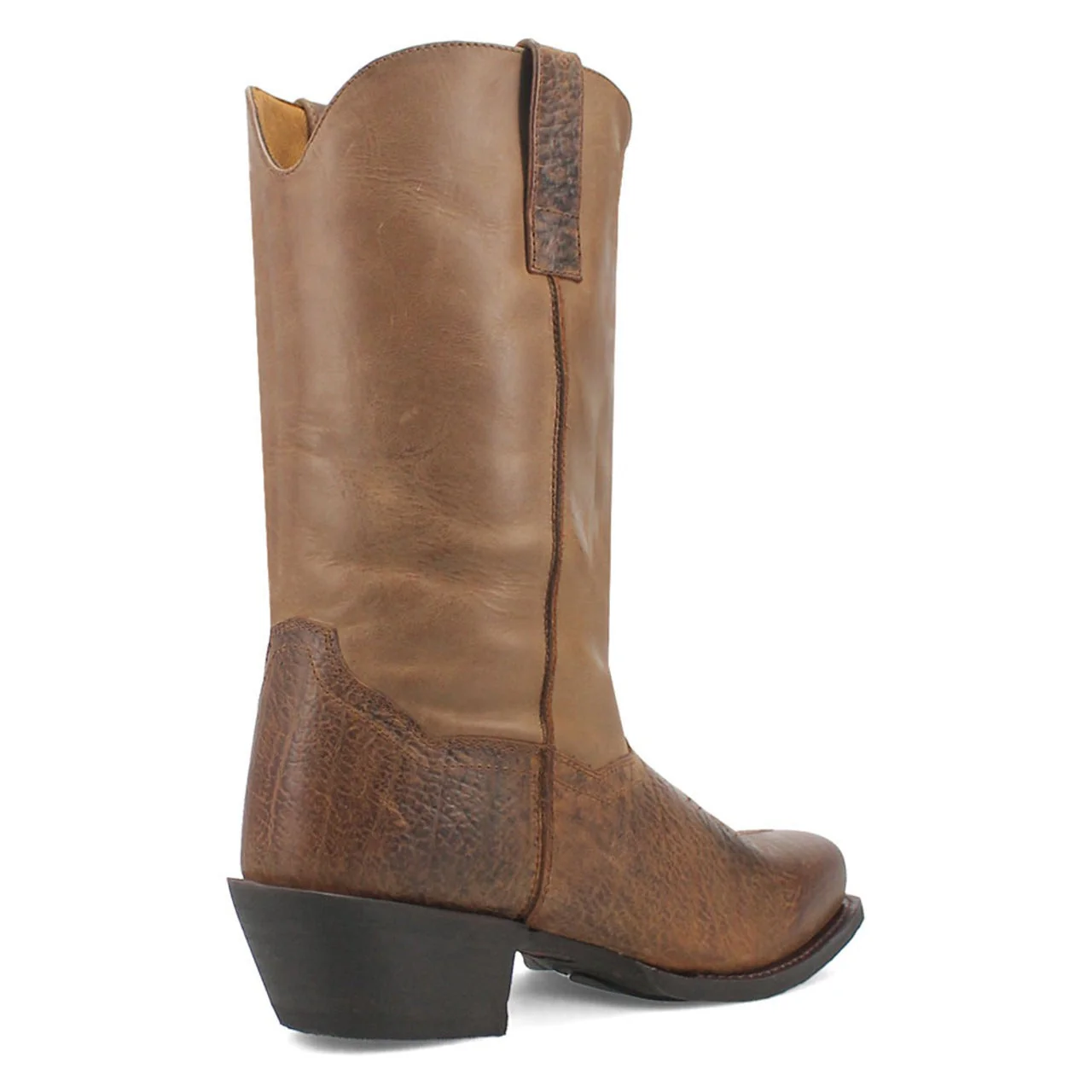 Laredo Gilly 12" Shaft Taupe Cowboy Square Toe Leather Boot - Image 4