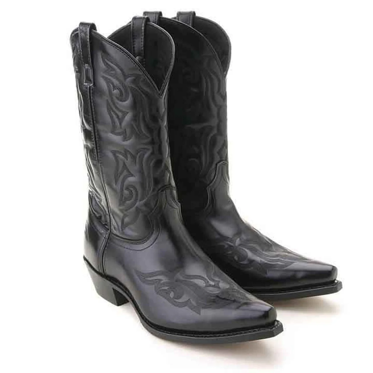 Laredo Hawke Black Dress Western Boots - Image 2