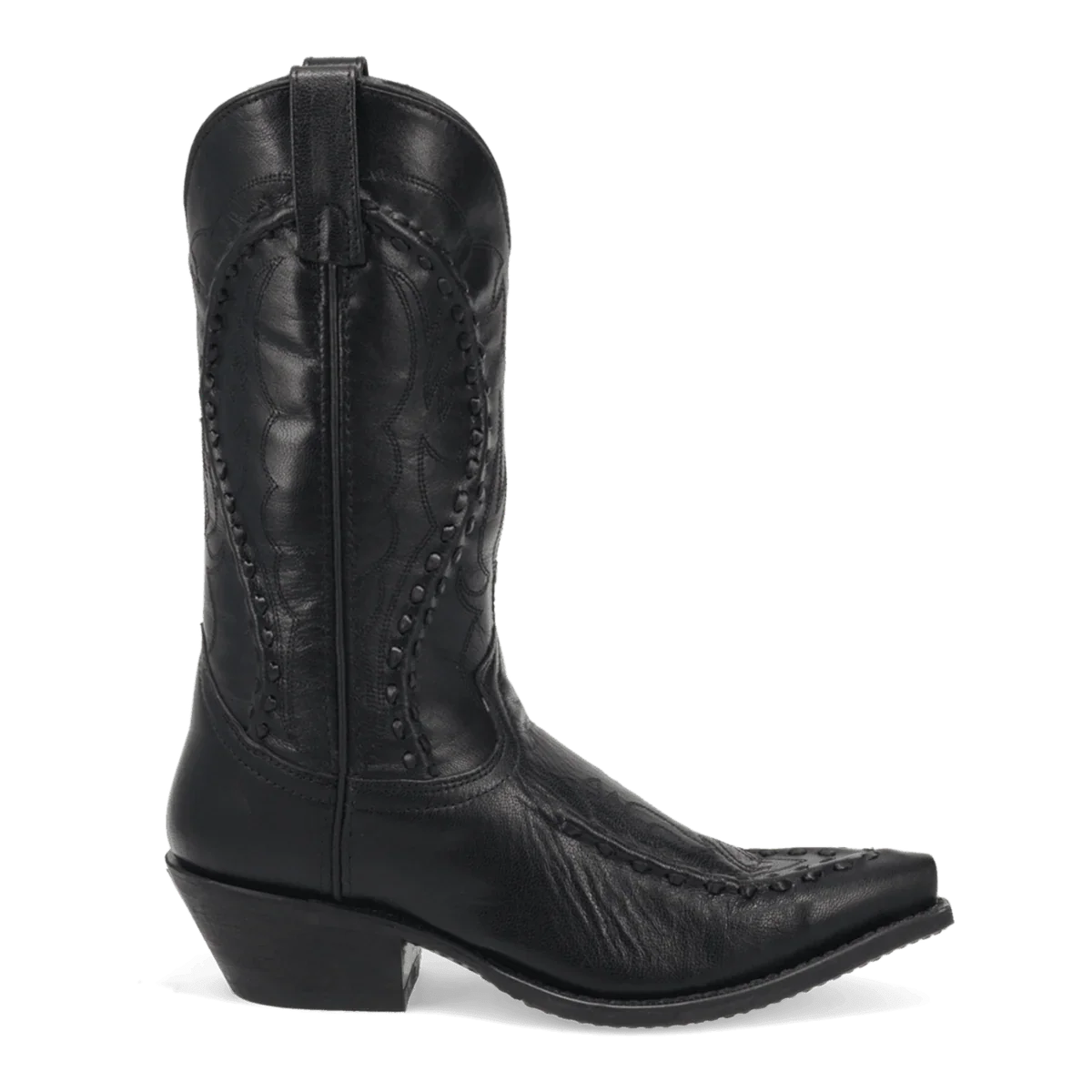 Laredo Men's Laramie Black Leather Boot - Image 2