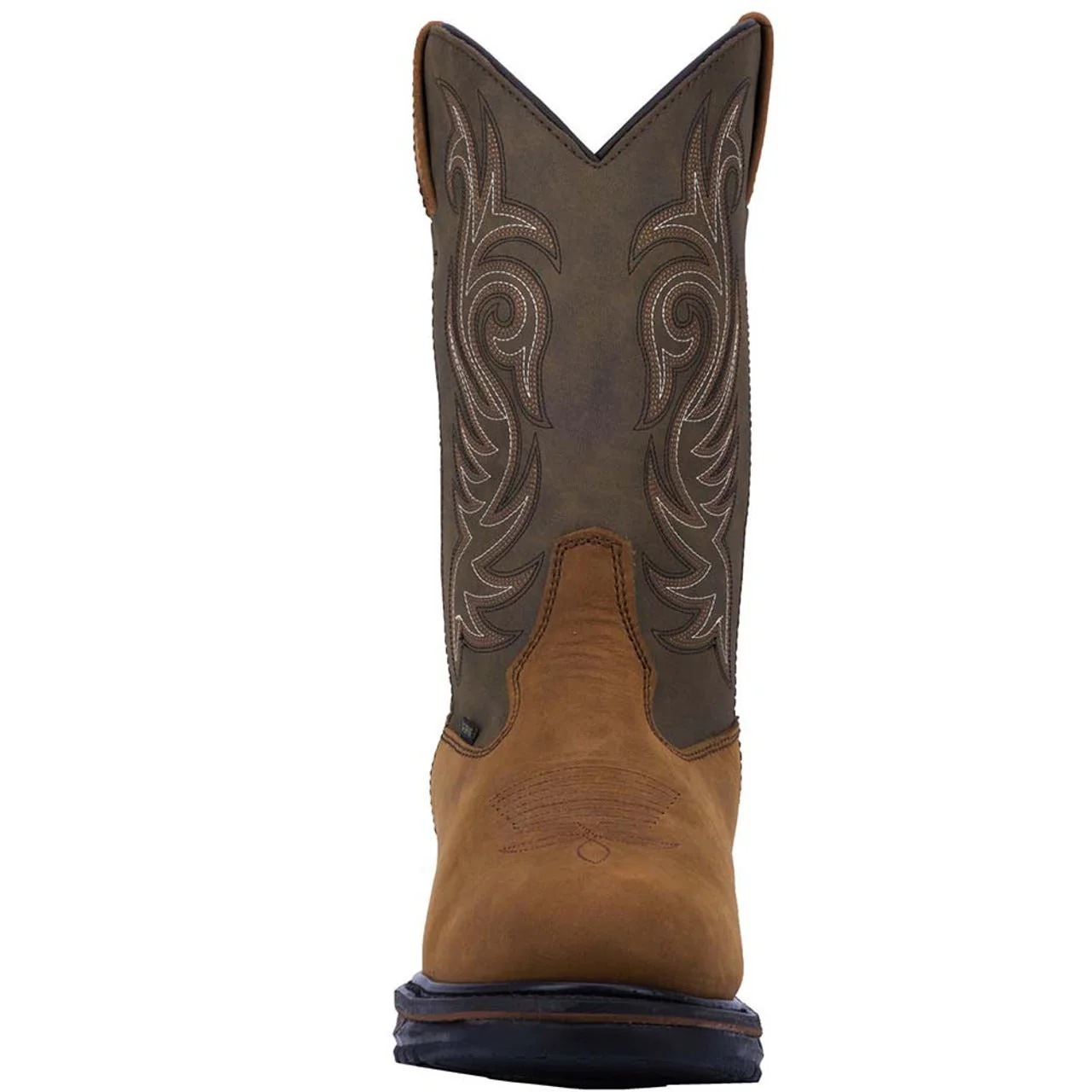 Laredo Sullivan Tan Waterproof Distressed Men's Leather Western Boots - Image 3