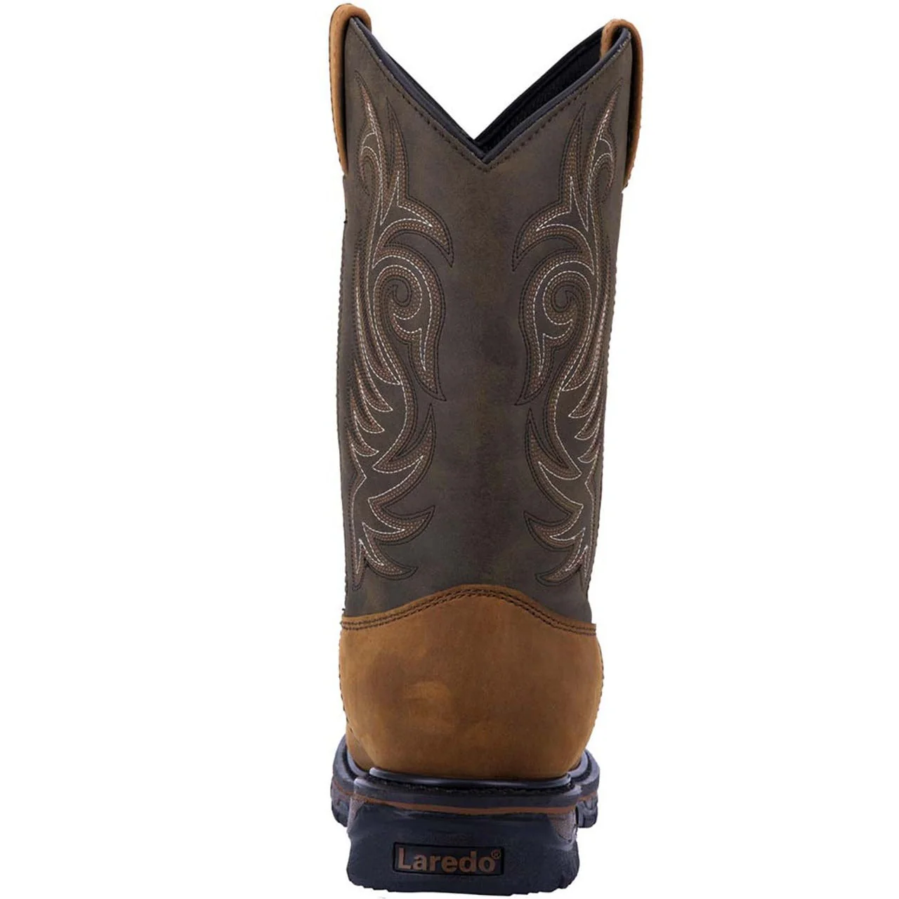 Laredo Sullivan Tan Waterproof Distressed Men's Leather Western Boots - Image 4