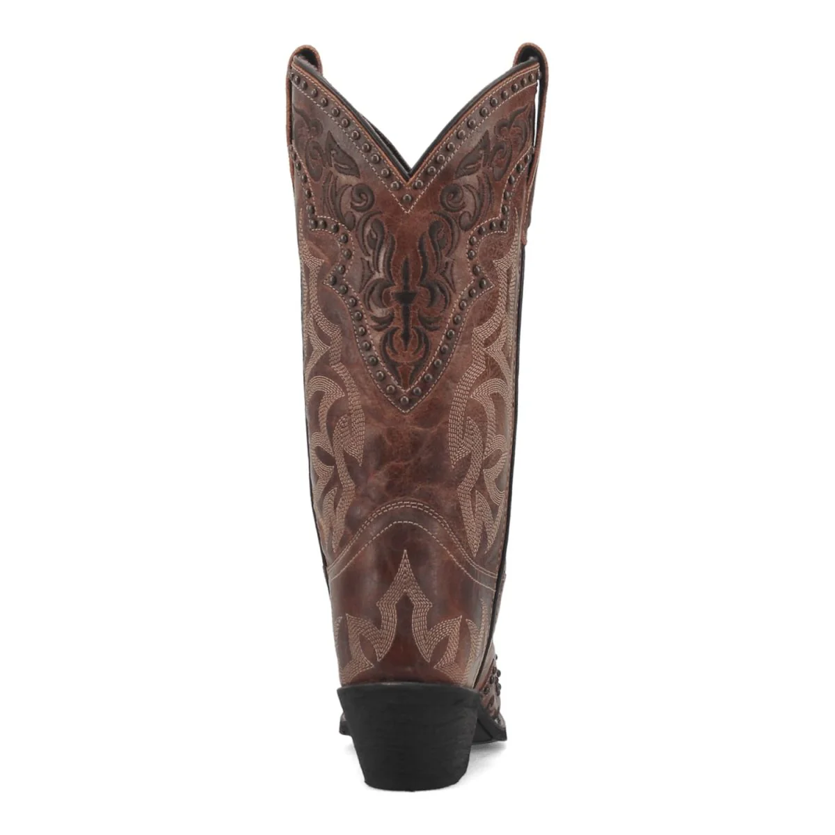 Laredo Women's Braylynn Snip Toe Leather Boots - Brown 52410 - Image 5