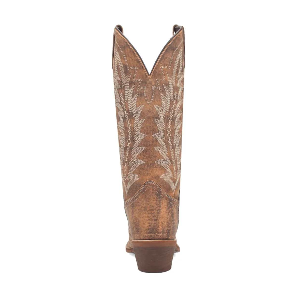Laredo Women's Emmylee Snip Toe Leather Boots - Tan 52189 - Image 5