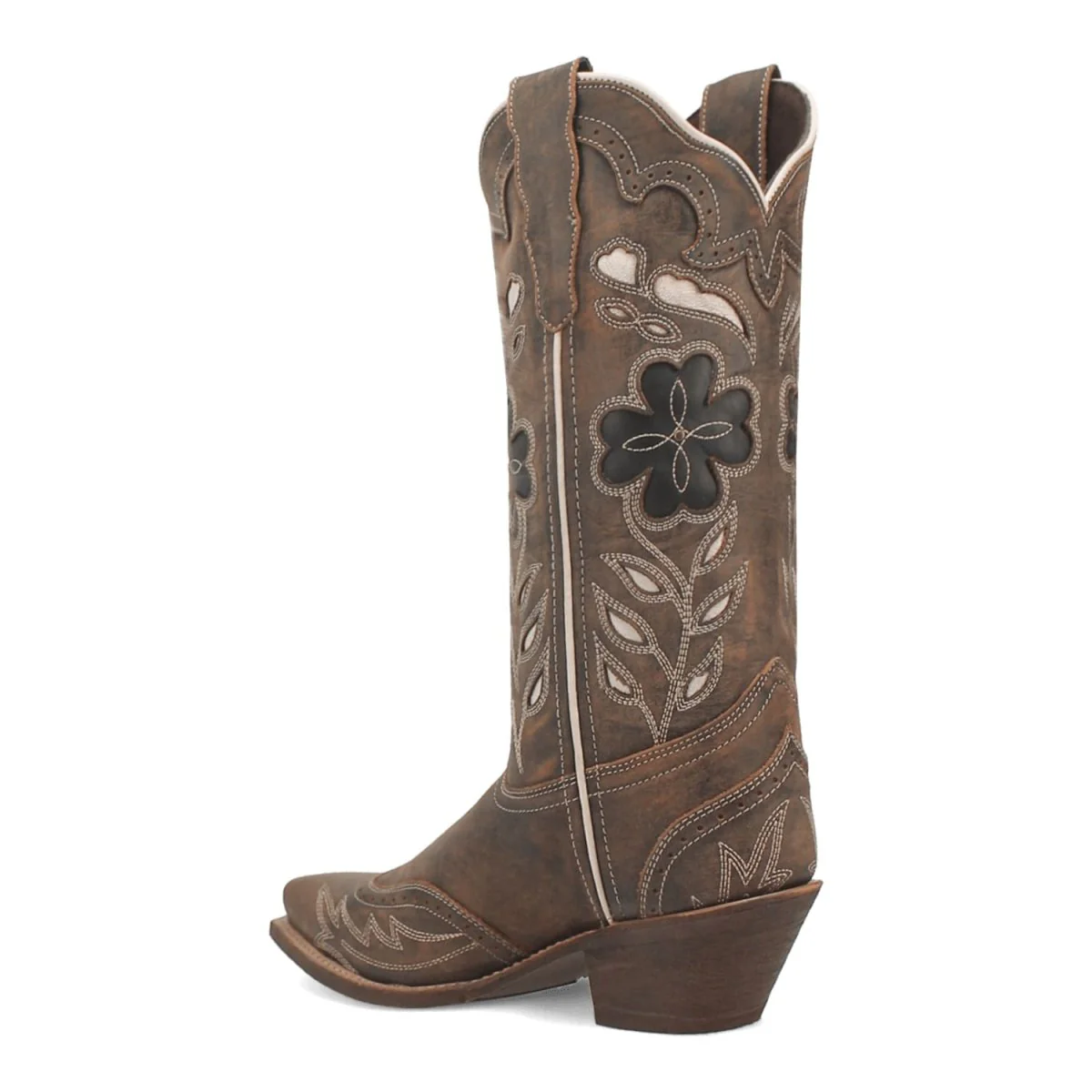 Laredo Women's Zury Snip Toe Leather Boots - Brown 54268 - Image 10