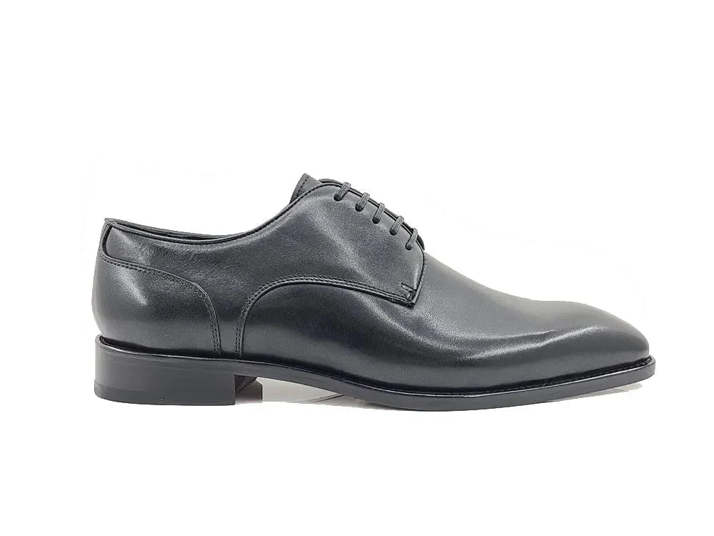 Leather Sole Plain Toe Burnished Blucher - Image 8