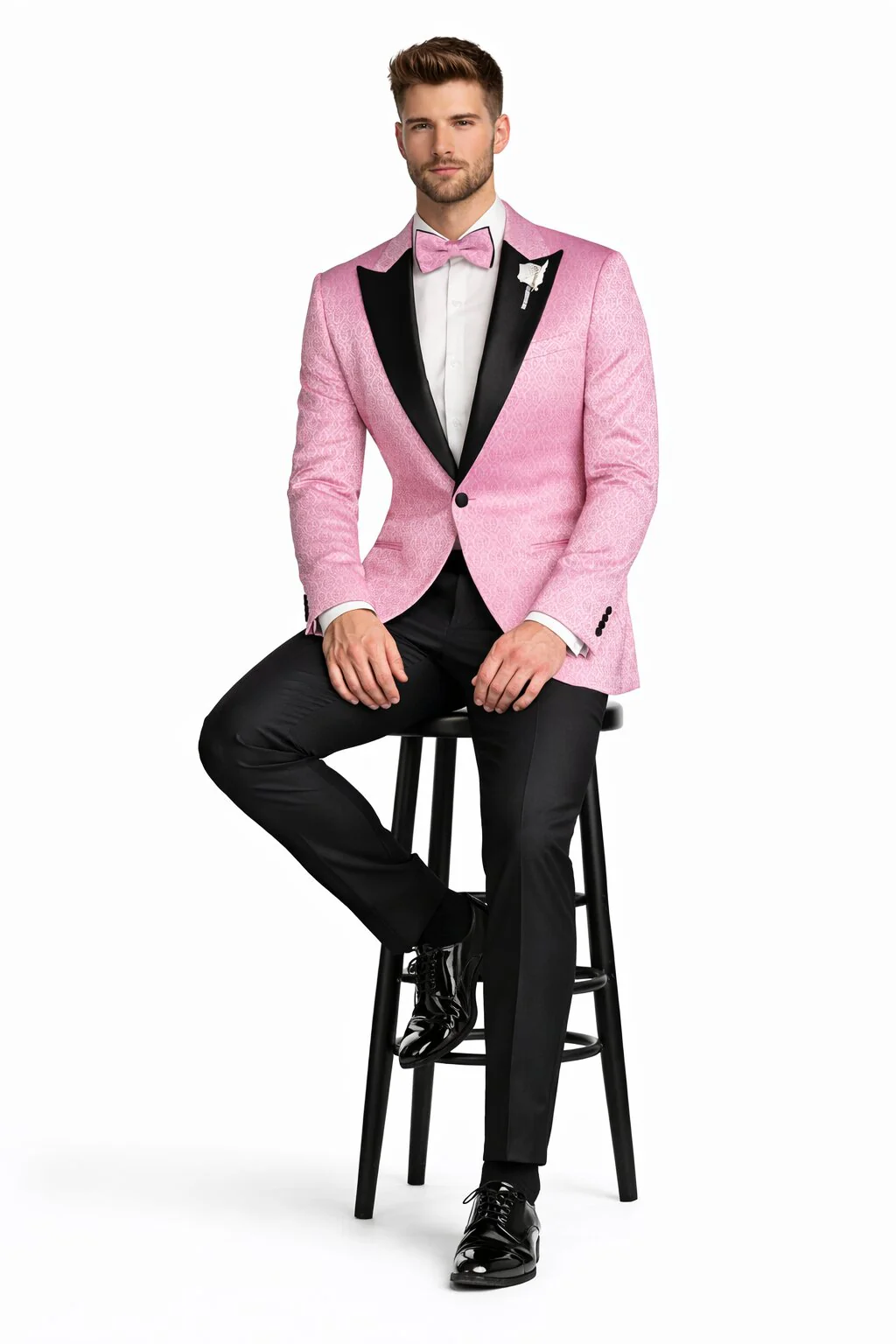 Lilac Church Suit for Men – Sophisticated Pastel Formal Wear - Image 2
