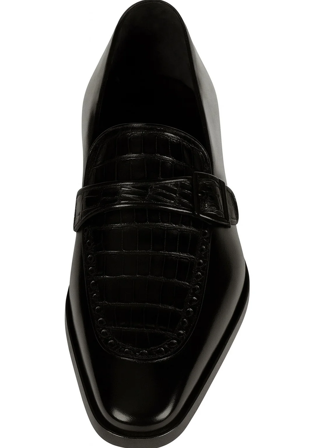 Lombardy Caiman Belly & Calfskin Monkstrap Dress Shoe - Image 10