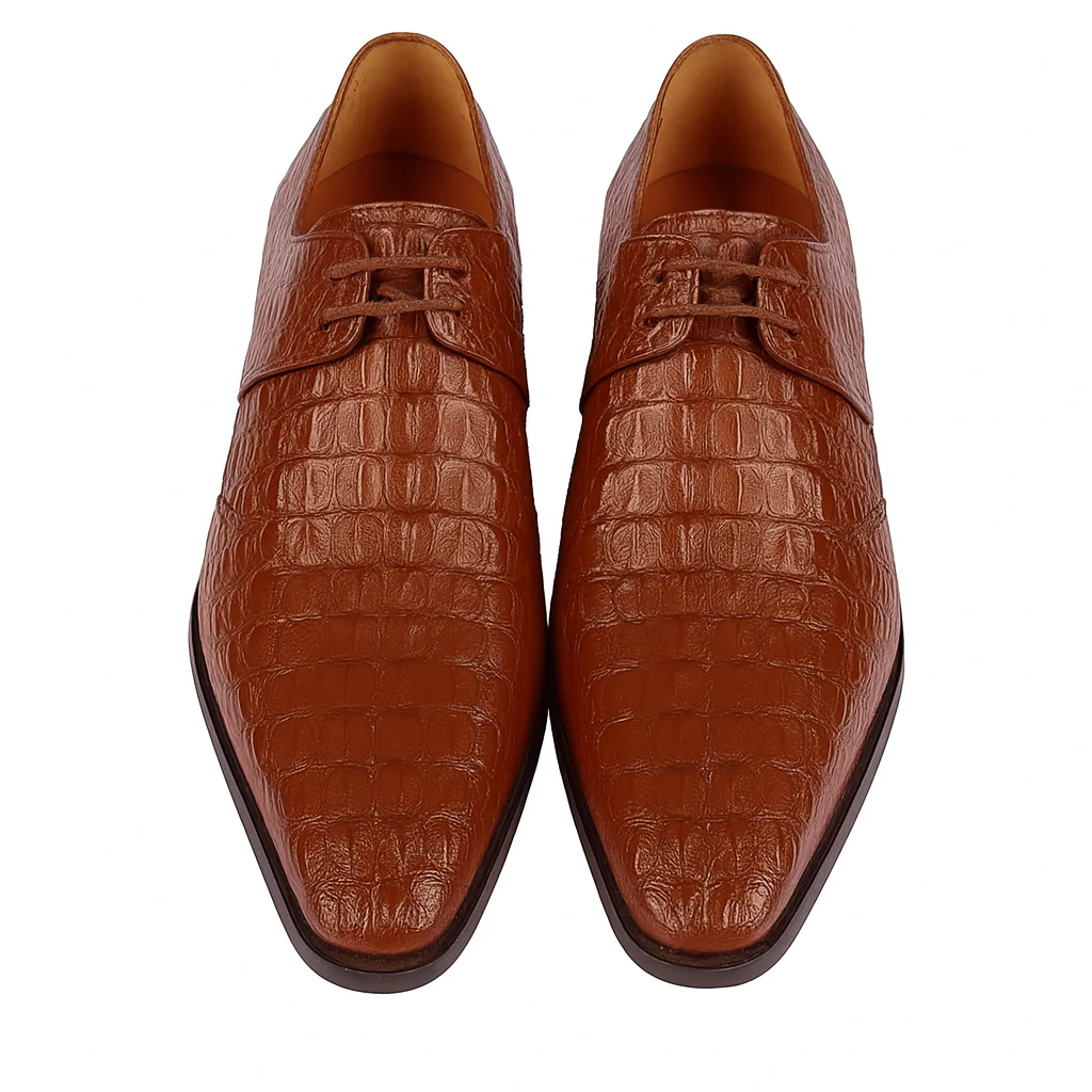 Lombardy Caiman Hornback Dress Shoes - Image 10