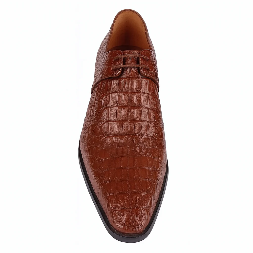 Lombardy Caiman Hornback Dress Shoes - Image 7