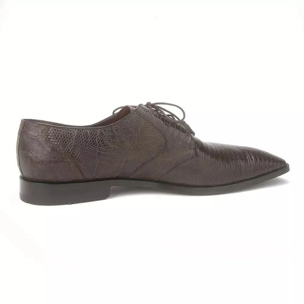 Los Altos Brown Genuine Teju Lizard Oxfords - Image 2