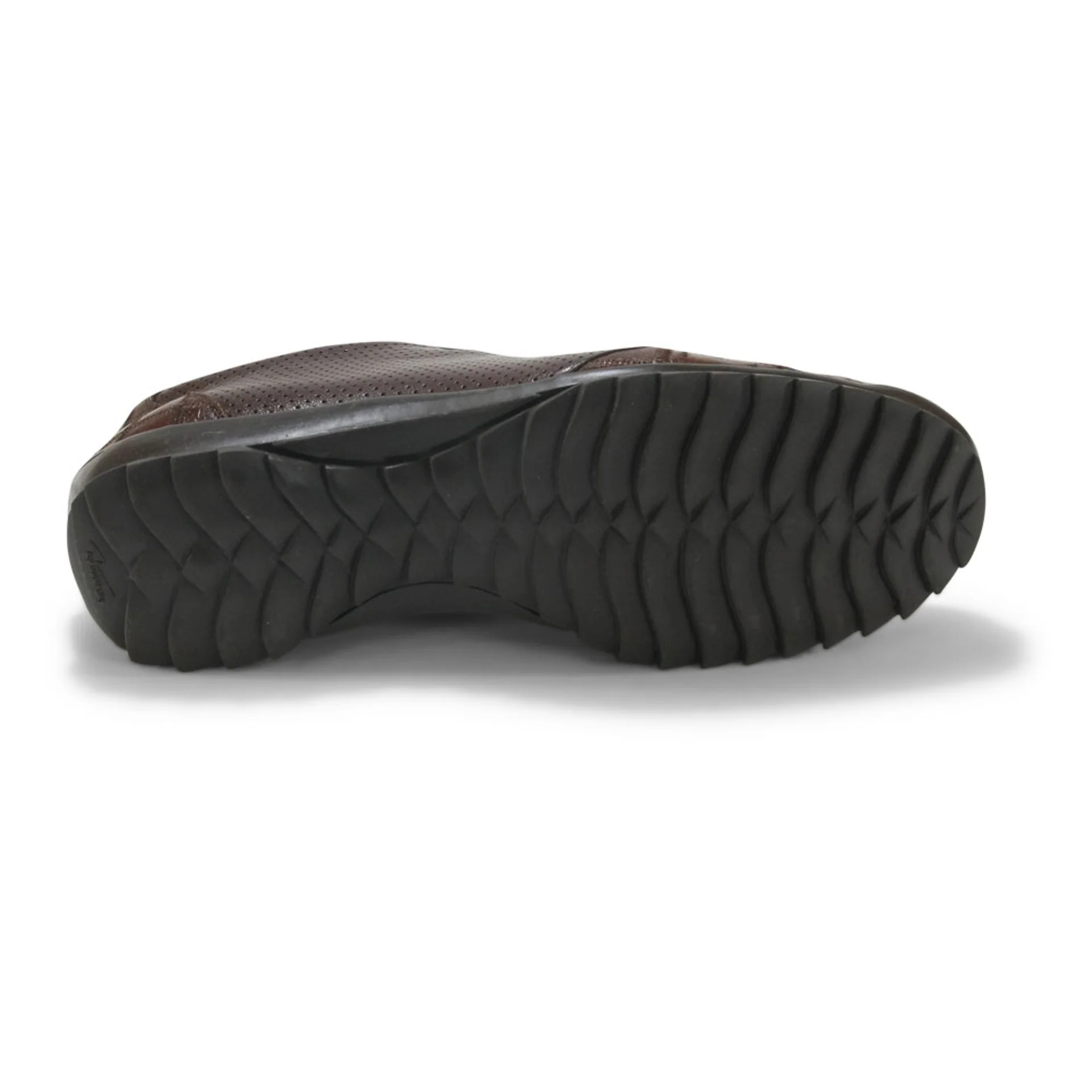 Los Altos Brown Ostrich Patch Casual Shoes - Image 2
