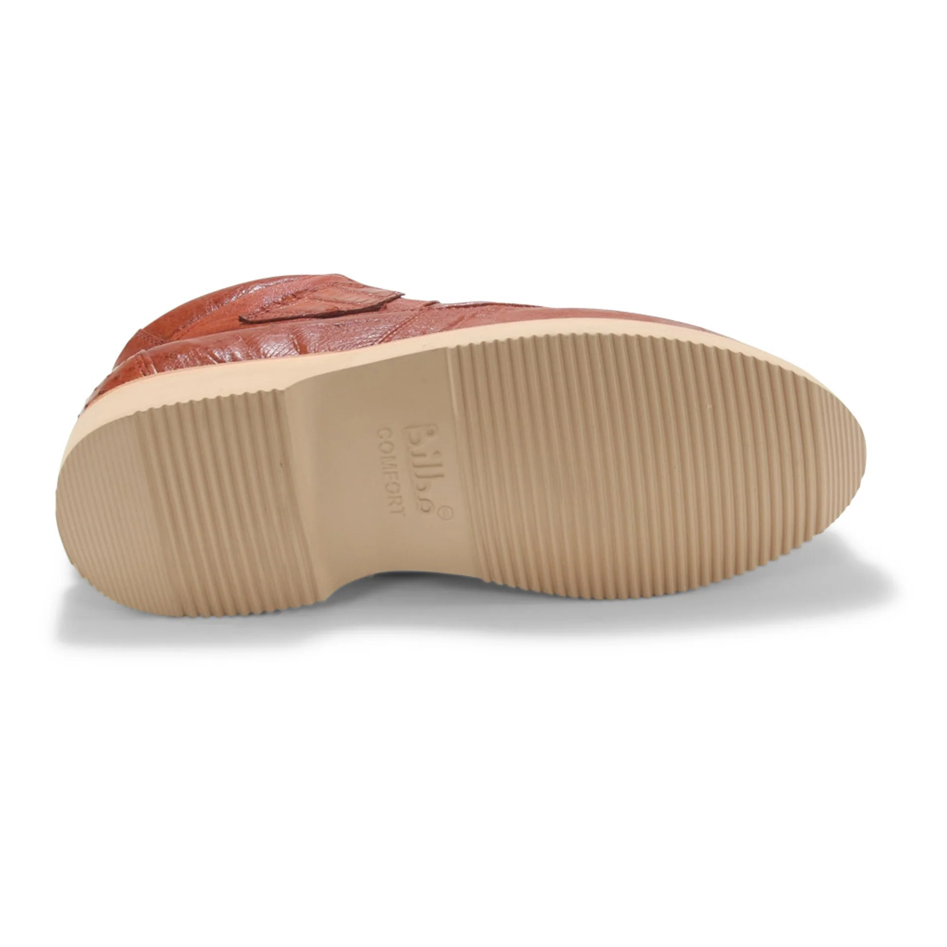 Los Altos Casual Cognac Caiman Belly & Ostrich shoes - Image 3
