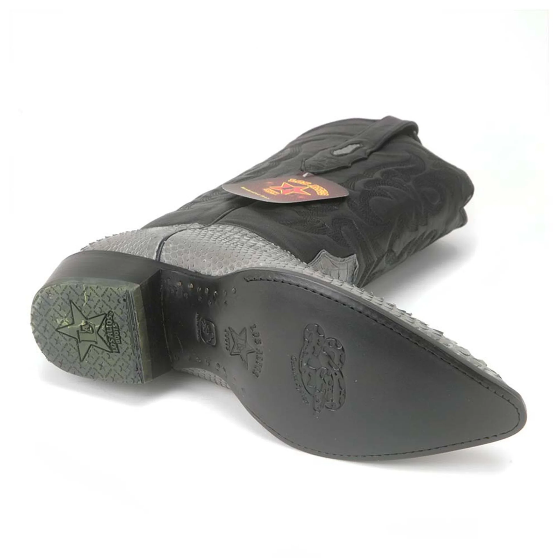 Los Altos Grey J-Toe Genuine Leather Python - Image 2