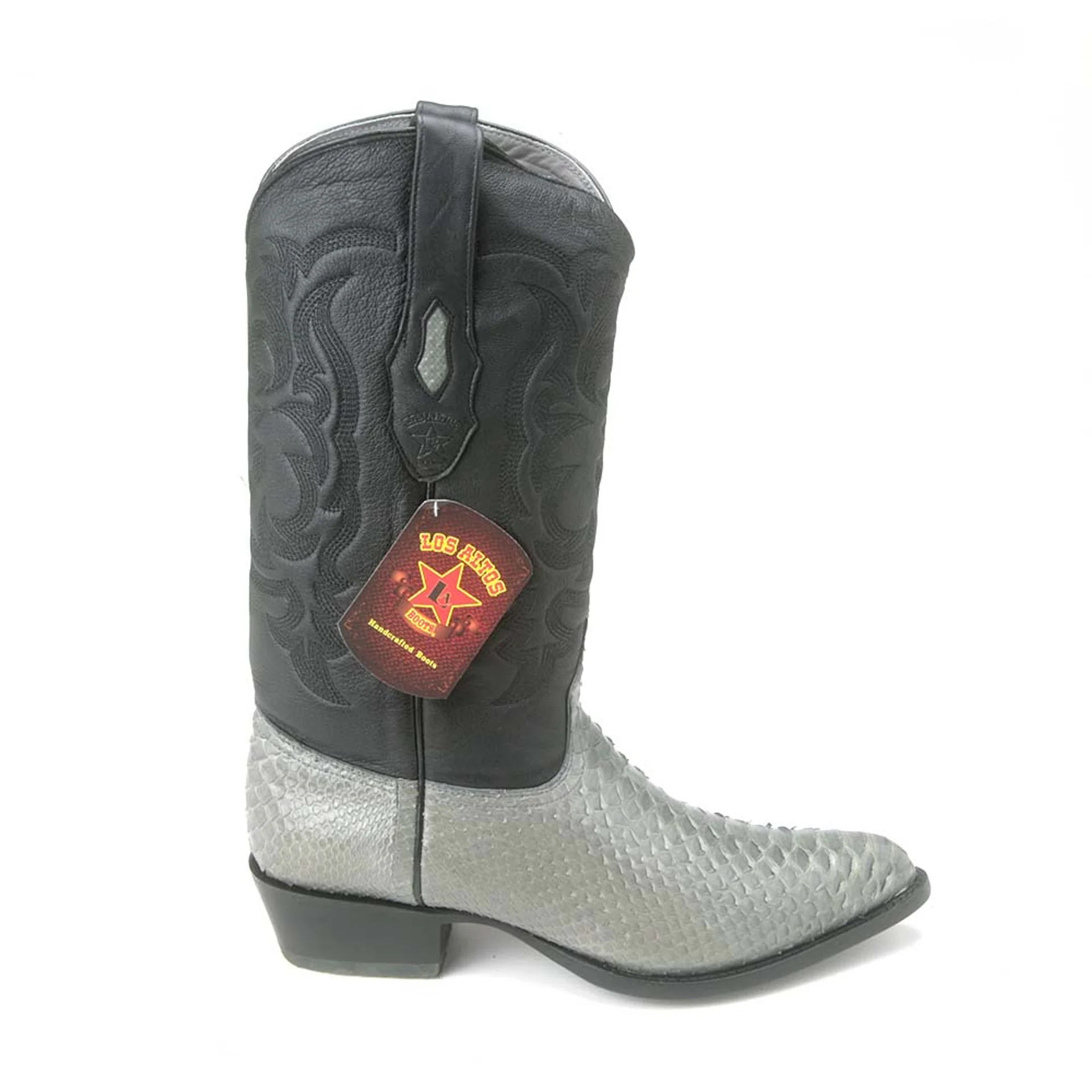 Los Altos Grey J-Toe Genuine Leather Python - Image 3