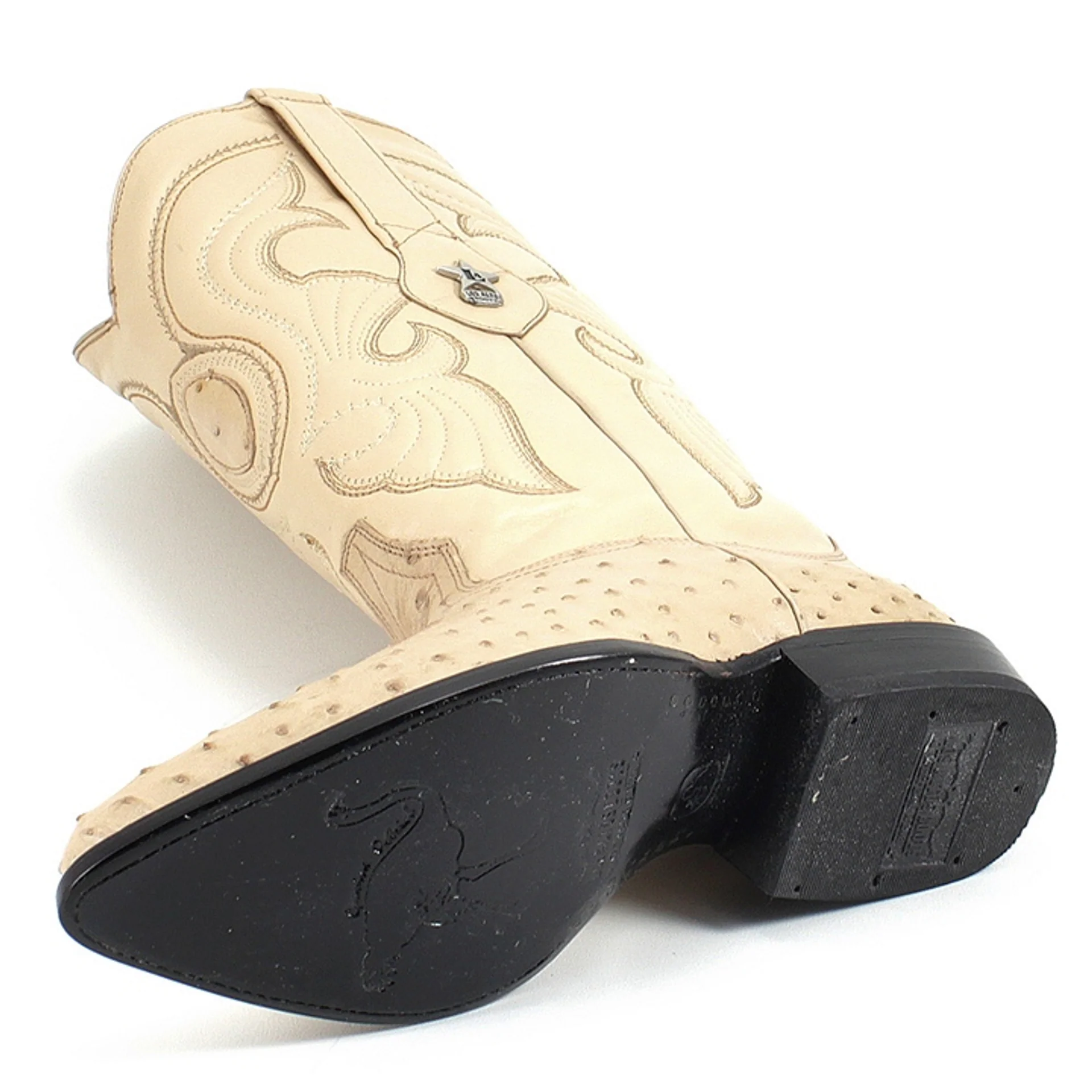 Los Altos Men's Oryx Full Quill Ostrich Boots - Image 2
