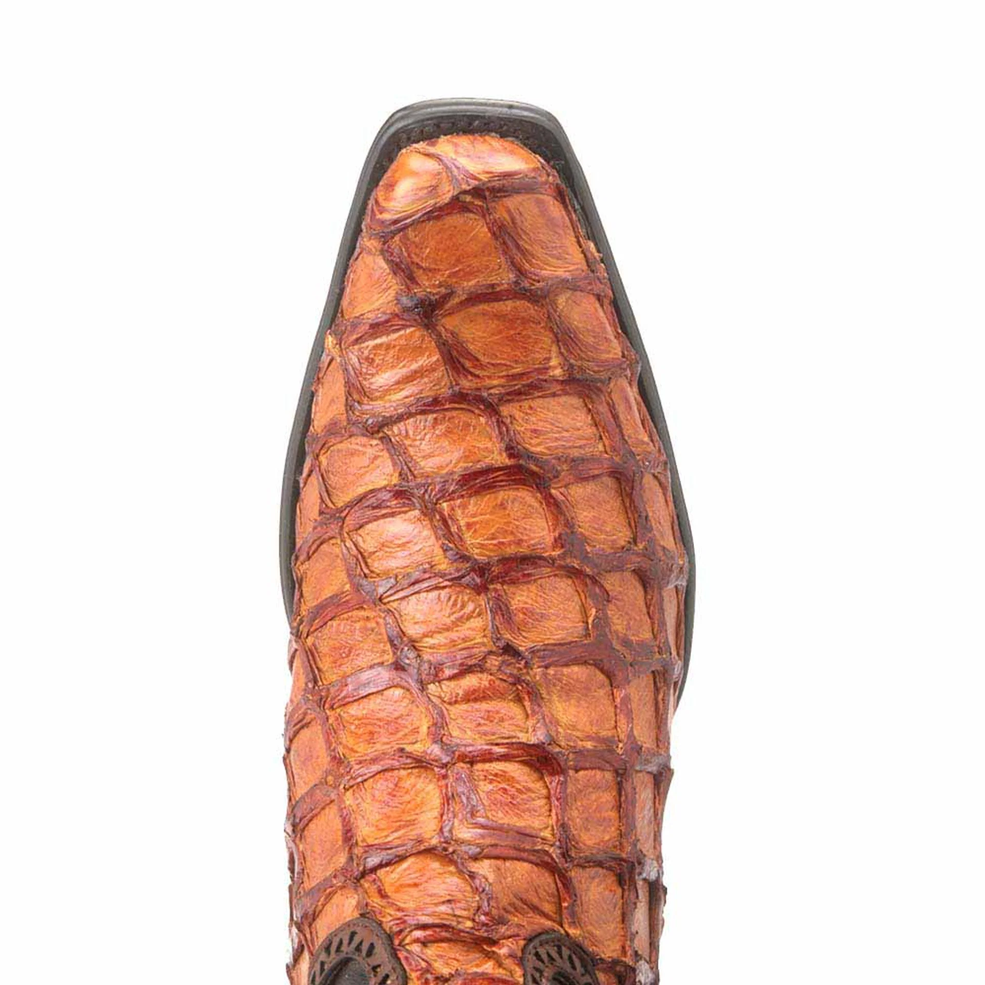 Los Altos Pirarucu Cognac European Square Toe Men’s Boot - Image 4