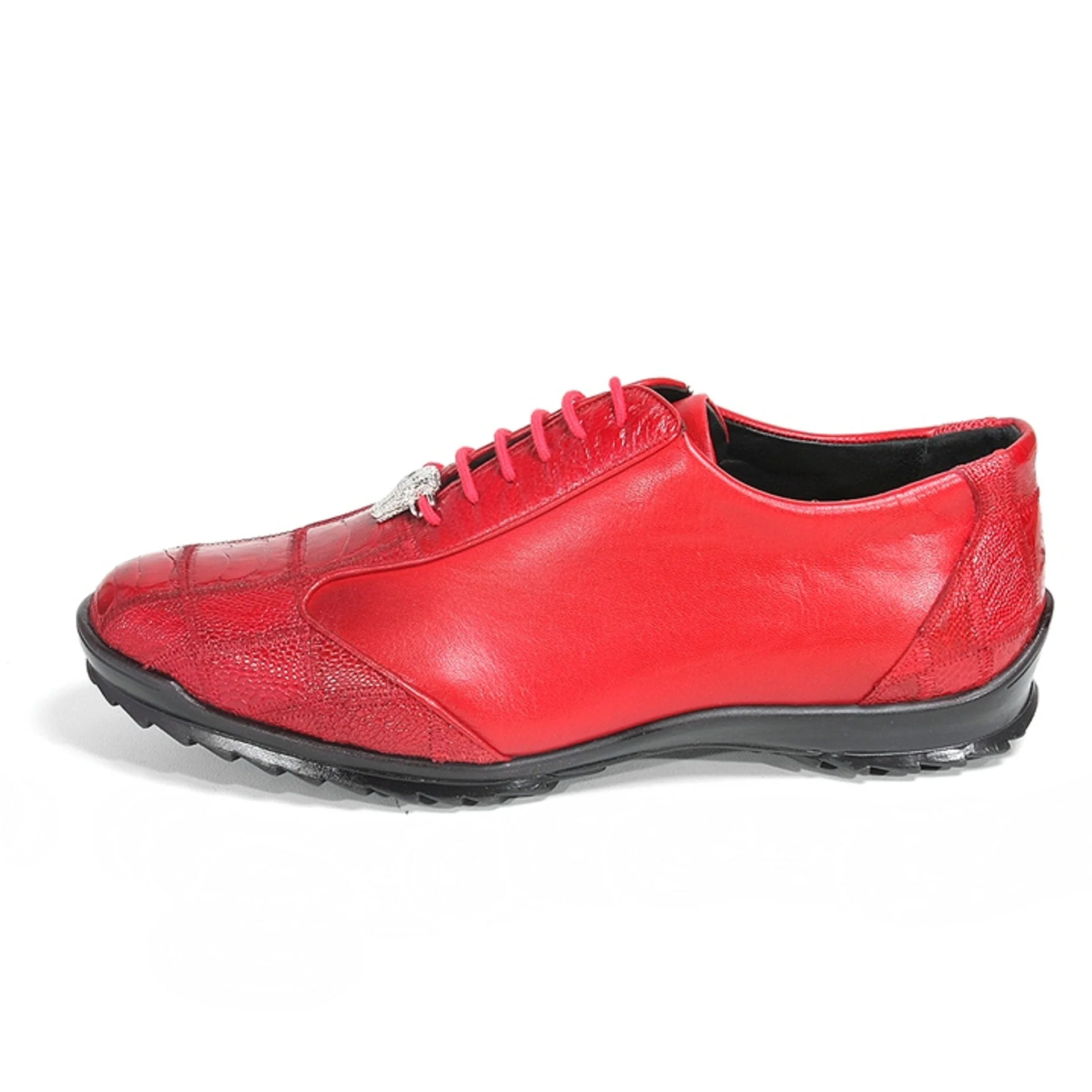 Los Altos Red Genuine Ostrich - Image 2