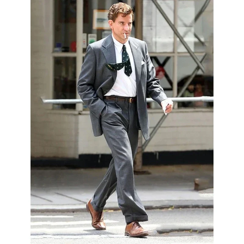 Maestro 2023 Bradley Cooper Grey Suit - Image 3