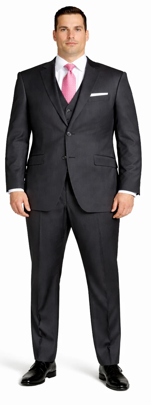 Tiglio Charcoal Two-button Wool Suit - Image 7