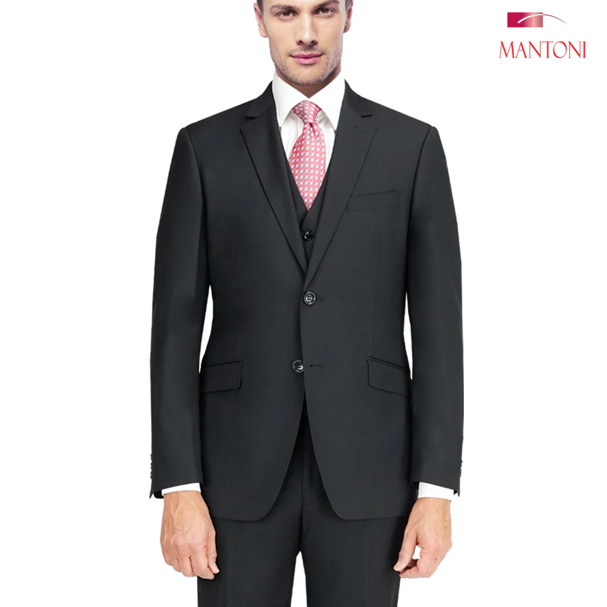 Tiglio Charcoal Two-button Wool Suit - Image 8