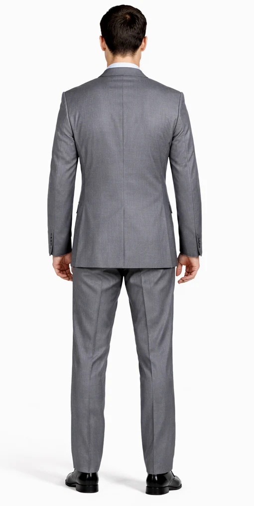 Tiglio Gray Two-button Super Wool Suit - Image 2