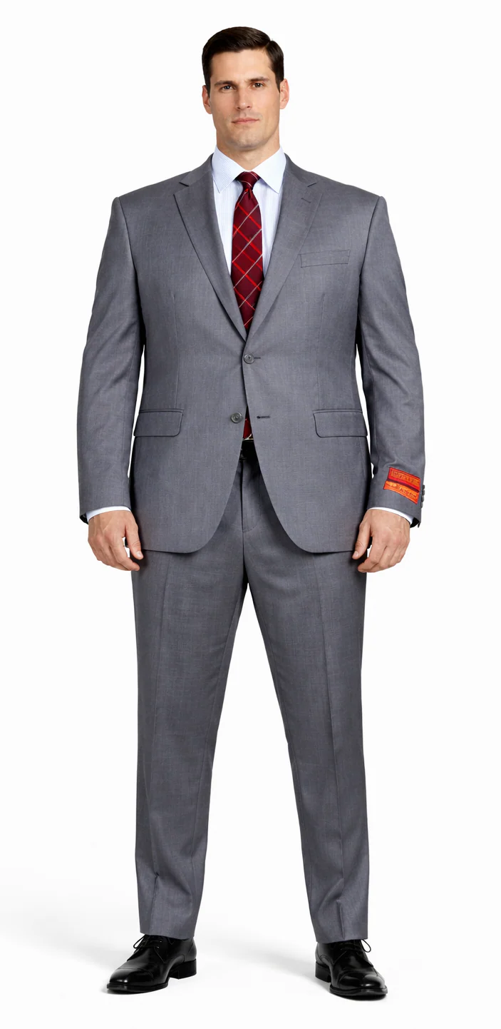 Tiglio Gray Two-button Super Wool Suit - Image 5